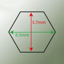 Entretoise nylon noir femelle-femelle M3x15 (10pcs) A2PRO - A2Pro