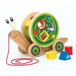 Escargot roulant avec jeu de formes - Hape
