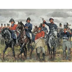 Etat Major Britannique et Prussien - Italeri