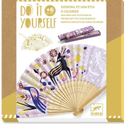 Eventail à colorier : Belle des bois - Djeco