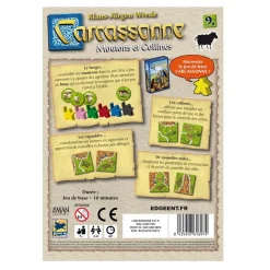 Extension Carcassonne : moutons et collines - Asmodée