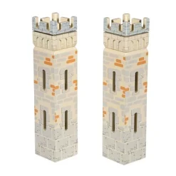 Extension château du maître des armes : 2 Petites tours - Papo