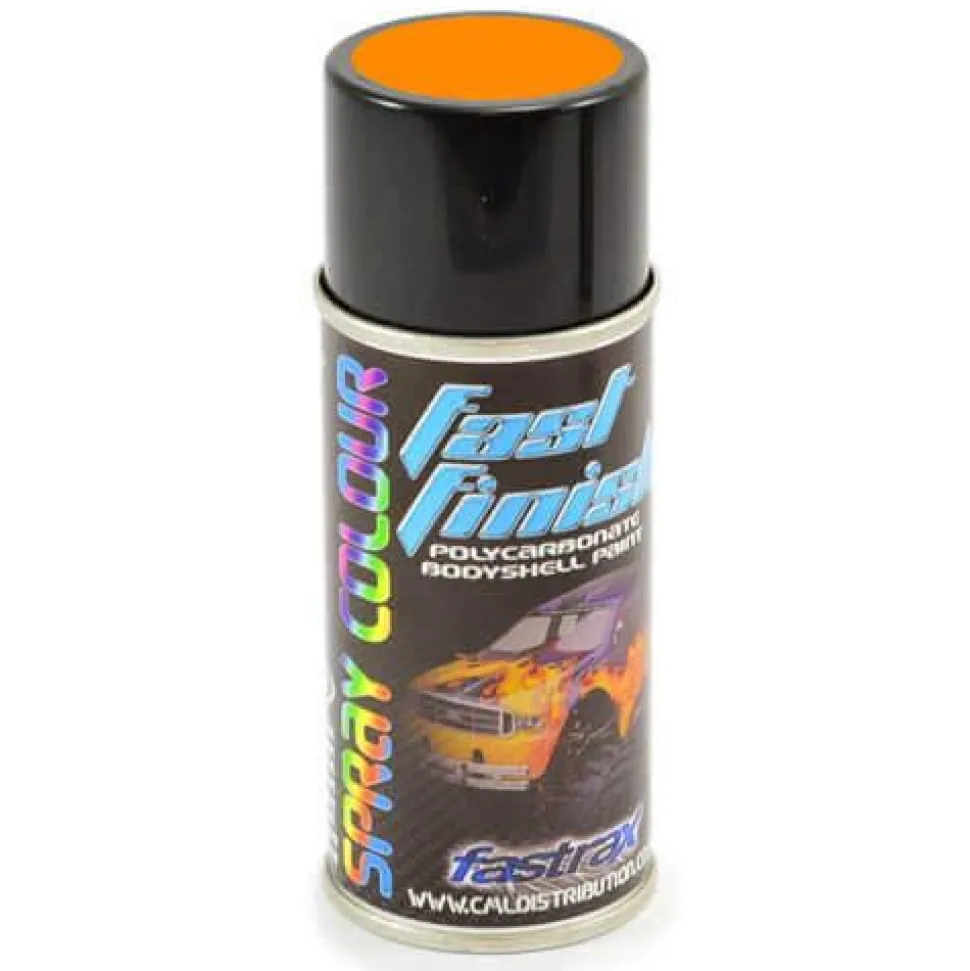 Fast Finish Cosmic Glo Orange Spray Paint 150Ml - Fastrax