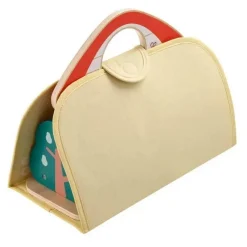 Ferme transportable en bois et tissus - Hape