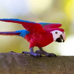 Figurine Ara Ailes Vertes - Safari Ltd