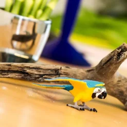 Figurine Ara bleu + or - Safari Ltd