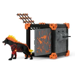 Figurine : BattleCave Hyène de Lave - Schleich