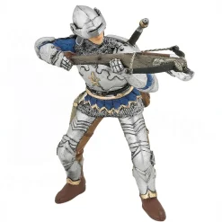 Figurine Arbalétrier bleu en armure - Papo