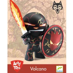 Figurine arty toys - Les Guerriers : Volcano - Djeco