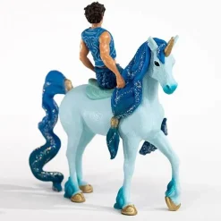 Figurine Balaya : Aryon et sa licorne - Schleich