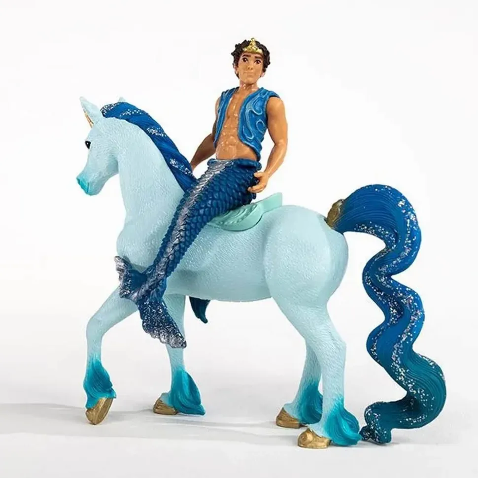 Figurine Balaya : Aryon et sa licorne - Schleich