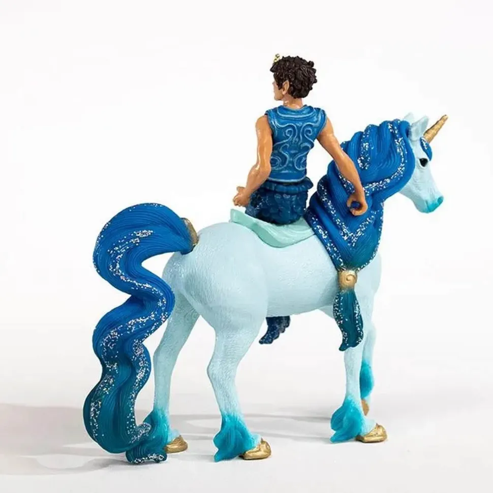 Figurine Balaya : Aryon et sa licorne - Schleich