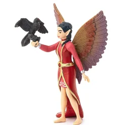 Figurine Bayala : Nuray avec corbeau Munyn - Schleich