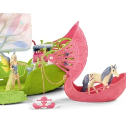 Figurine Bayala : Bateau fleuri magique de Sera - Schleich
