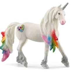 Figurine Bayala : Licorne arc-en-ciel, mâle - Schleich