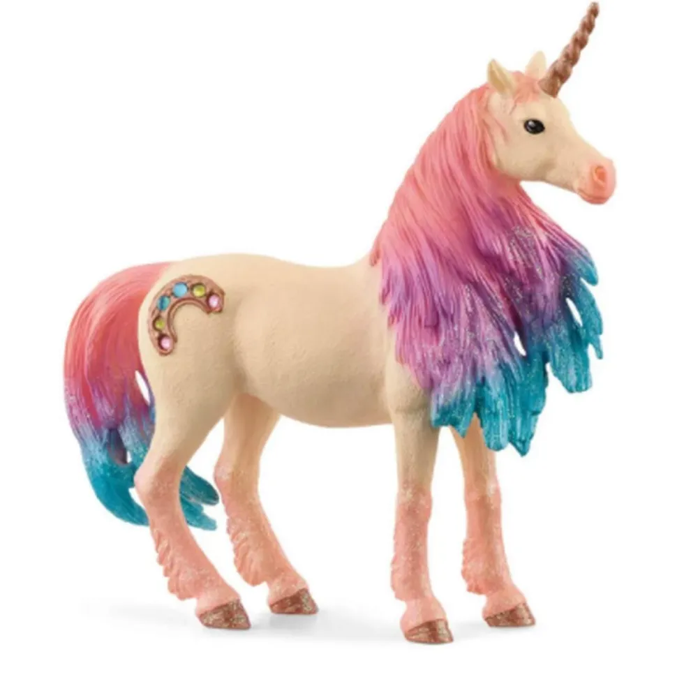 Figurine Bayala : Licorne Marshmalow, jument - Schleich