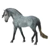 Figurine Cheval : Deluxe 1:12 : Etalon Andalou Dark Dapple Grey - Figurines Collecta