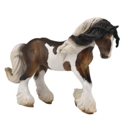 Figurine cheval : Étalon Tinker Pie - Figurines Collecta