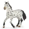 Figurine Cheval appaloosa noir - Papo
