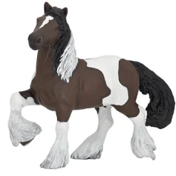 Figurine Cheval Cob irlandais bai - Papo