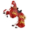 Figurine Cheval du Roi Richard rouge (sans chevalier) - Papo