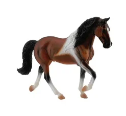Figurine Cheval Tennessee Walking Horse : Etalon Bai tâché - Figurines Collecta
