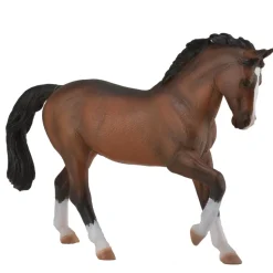 Figurine Cheval XL : Etalon Warmblood Bai - Figurines Collecta