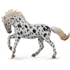 Figurine Cheval XL : Jument Knabstrup Léopard Noir - Figurines Collecta