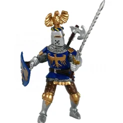 Figurine Chevalier au cimier bleu - Papo