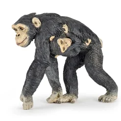 Figurine Chimpanzé et son bébé - Papo