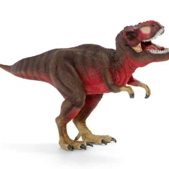 Figurine Dinosaure : Tyrannosaure Rex rouge - Schleich