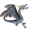 Figurine Dragon : Noir et argent - Bullyland