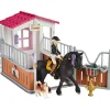 Figurine Horse Club : Box avec Tori & Princesse - Schleich
