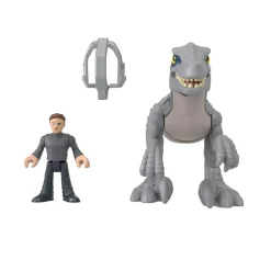 Figurine Imaginext : Jurassic World : Blue en fuite - Fisher-Price