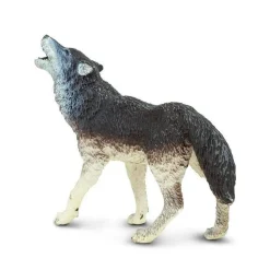 Figurine Loup Gris - Safari Ltd