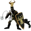 Figurine Maître des armes cimier taureau noir et or - Papo