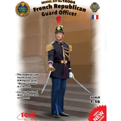 Figurine Officier de la Garde Républicaine française - ICM