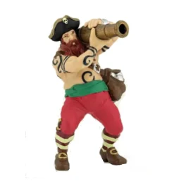 Figurine Pirate au Canon - Papo