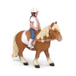 Figurine Poney Shetland avec selle - Papo