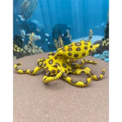 Figurine Poulpe à anneaux bleus - Bullyland