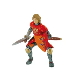Figurine prince avec épée rouge - Bullyland