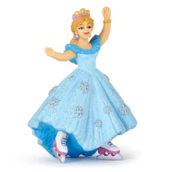 Figurine princesse avec patins à glace - Papo