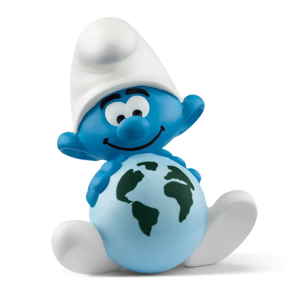 Figurine Schtroumpf globe-trotter - Schleich