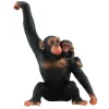 Figurine Singe : Chimpanzé avec bébé - Bullyland