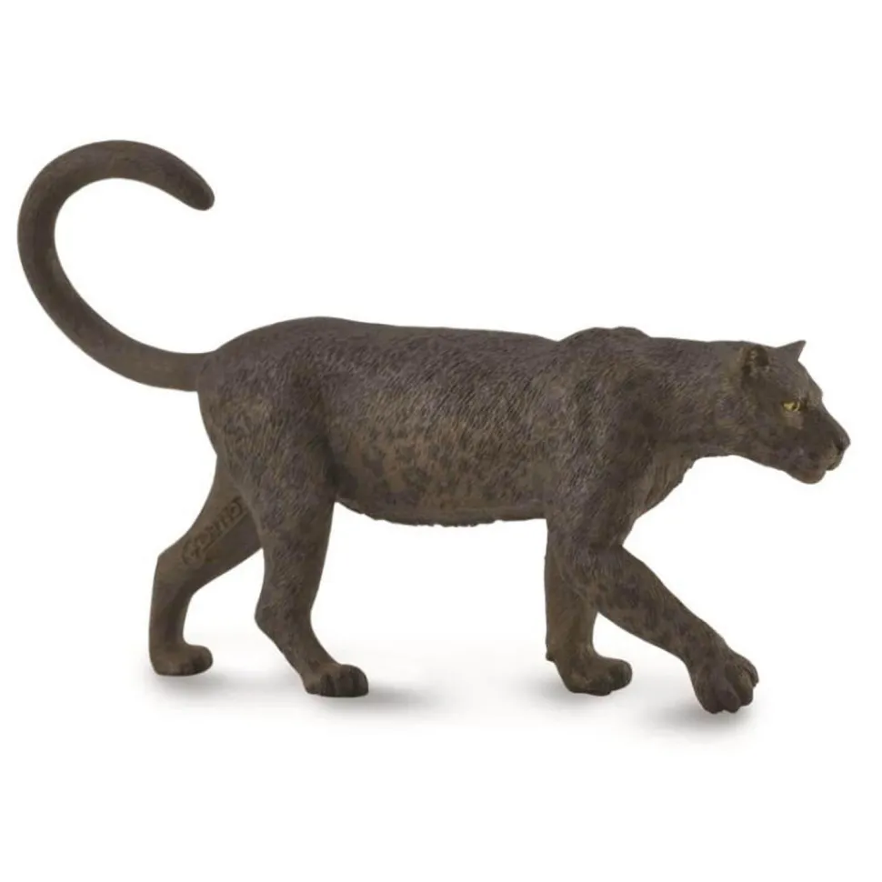 Figurine Animaux Sauvages (L): Léopard Noir - Figurines Collecta
