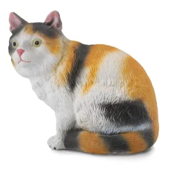 Figurine Chat : Chat 3 Couleurs Assis - Figurines Collecta
