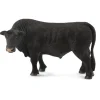 Figurine La Ferme (L): Taureau Angus Noir - Figurines Collecta