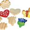 Figurines bois Fêtes des mères, set de 10 - Eduplay