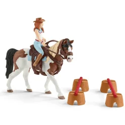 Figurines cheval et cavalière : Kit d'équitation western Horse Club Hannah - Schleich