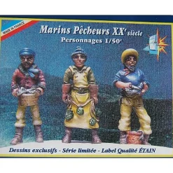Figurines coffret de 3 figurines : Marins - Soclaine